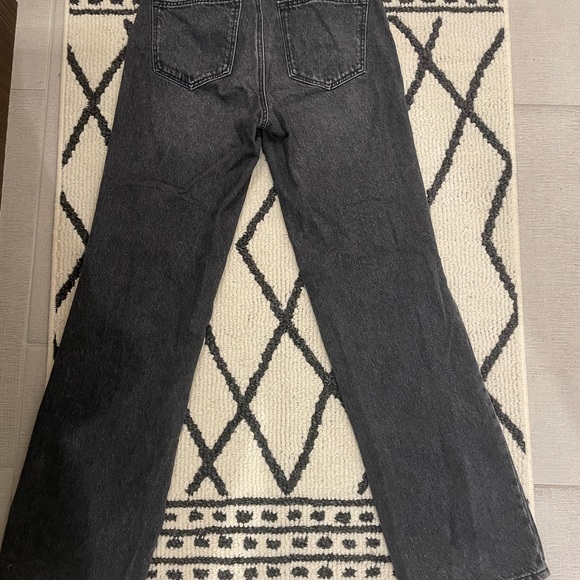 Stradivarius High Waisted Wide Leg Jeans Full Length - Picture 2 of 3